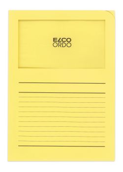ELCO Organisationsmappe Ordo A4 29489.71 classico, gelb 100 Stück