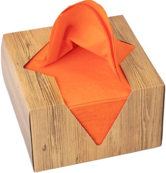 ELCO Serviettenbox 33x33cm 33402100-040 3-lagig, orange 100Stk.