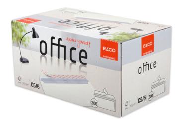 Elco couvert office o.fenster c5/6 74532.12 80g,hochweiss,kleber 200 stk. - Elco-74532.12-7610425347401-03.jpg
