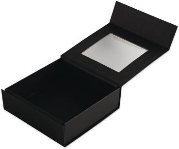 Elco geschenkbox m. grossem fenster 82111.11 schwarz, 15x15x5cm 5 stk. - Elco-82111.11-7611722021667-02.jpg