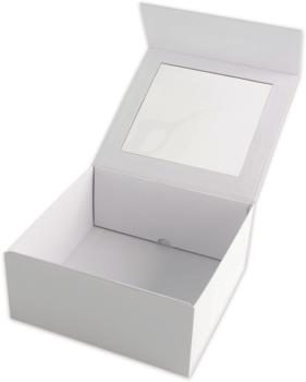 Elco geschenkbox m. grossem fenster 82115.10 weiss, 22x22x10cm 5 stk. - Elco-82115.10-7611722021674-02.jpg