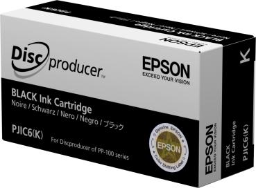EPSON Tintenpatrone PJIC6 schwarz C13S020693 Discproducer PP-100