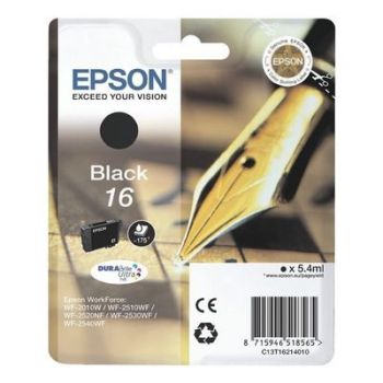 EPSON Tintenpatrone 16 schwarz T162140 WF 2010/2540 175 Seiten