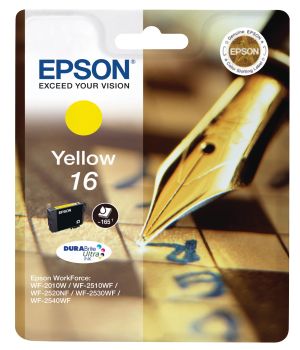 EPSON Tintenpatrone 16 yellow T162440 WF 2010/2540 165 Seiten