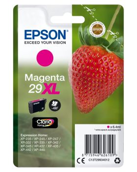 EPSON Tintenpatrone 29XL magenta T299340 XP-235/335/435 450 Seiten