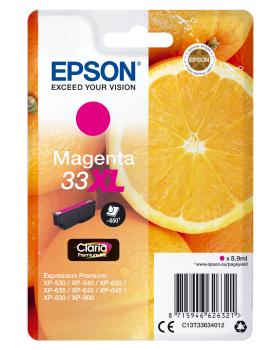 EPSON Tintenpatrone 33XL magenta T336340 XP-530/630/830 650 Seiten