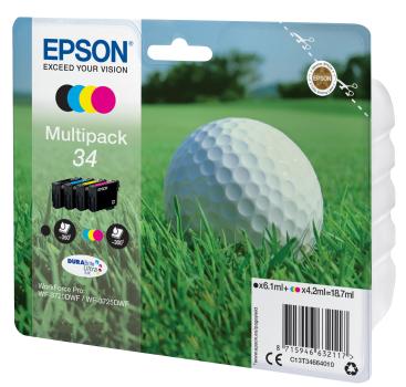 Epson multipack tinte cmybk t346640 wf-3720/3725dwf 4-color - Epson-t346640-8715946632117-02.jpg