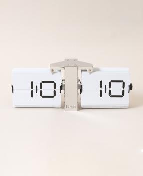 Esmee wanduhr flip clock 240.006.01 silber - Esmee-240.006.01-7611983195435-02.jpg