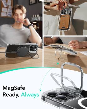 Esr classic hybrid case magsafe 1a75001 +stand iph 16 pro max clear - Esr-1a75001-4894240219621-03.jpg