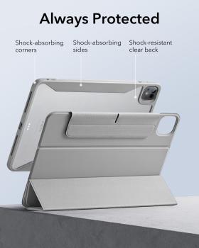 Esr rebound hybrid case 360 1b1990503 ipad pro 11 , 2024, grey - Esr-1b1990503-4894240193648-06.jpg