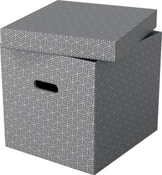 Esselte aufbewahrungsboxen home cube 628289 365x320x315mm, grau 3 stk - Esselte-628289-4049793072340-03.jpg