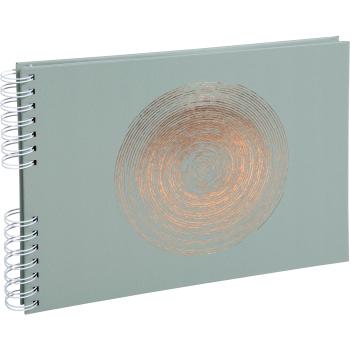 EXACOMPTA Spiralalbum Ellipse 32x22cm 16165E grün 50 Seiten