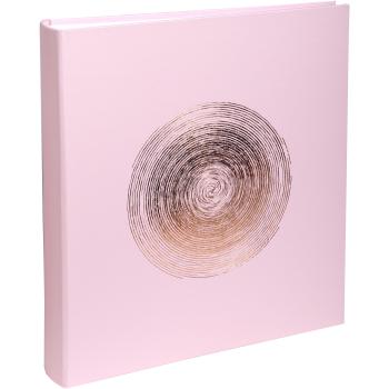 EXACOMPTA Fotoalbum Ellipse 29x32cm 16264E rosa 60 Seiten