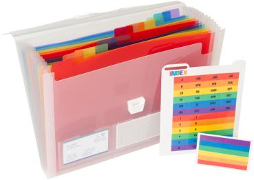 Exacompta fächermappe crystal a4 55298e transparent 13-teilig - Exacompta-55298e-3130630552987-02.jpg