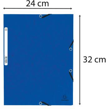 Exacompta gummibandmappe a4+ 55302e blau manila - Exacompta-55302e-3130630553021-03.jpg