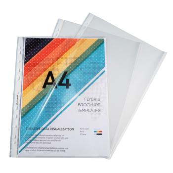 Exacompta zeigetaschen pp 60my a4 5800e transparent genarbt 100 stück - Exacompta-5800e-3130630058007-02.jpg