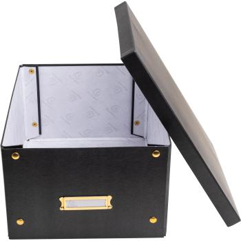 Exacompta aufbewahrungsbox neo deco a4+ 62351e schwarz 27x36x19cm - Exacompta-62351e-3130630623519-03.jpg