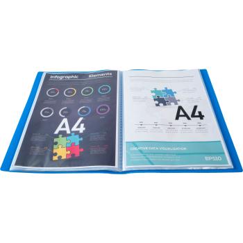 Exacompta sichtbuch a4 85102e blau 100 taschen - Exacompta-85102e-3130630851028-03.jpg