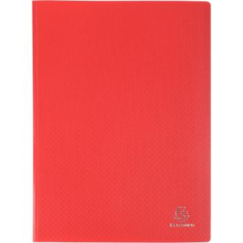 EXACOMPTA Sichtbuch A4 8545E rot 40 Taschen