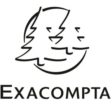 EXACOMPTA Rolle Thermopapier 10Stk. 43347E 57x60mmx44m für Kasse