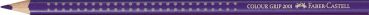 FABER-CASTELL Farbstift Colour Grip 112437 blauviolett