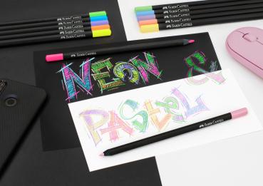 Faber-castell farbstifte black edition 116410 neon + pastell 12 stk. - Faber-castell-116410-4005401164104-03.jpg