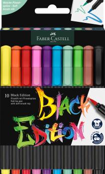 Faber-castell fasermaler black edition 116451 10er etui - Faber-castell-116451-4005401164517