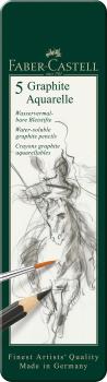 Faber-castell graphite aquarelle bleistift 117805 metalletui 5 stück - Faber-castell-117805-4005401178057-02.jpg