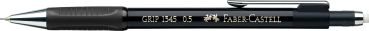 Faber-castell druckbleistift grip 1345 0.5mm 134599 schwarz, mit radierer - Faber-castell-134599-4005401345992