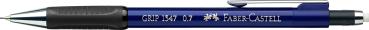 FABER-CASTELL Druckbleistift GRIP 1347 134751 blau, mit Radierer 0.7mm