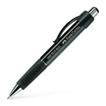 Faber-castell kugelschreiber 1407 0.7mm 140733 metallic-schwarz - Faber-castell-140733-4005401407331-02.jpg