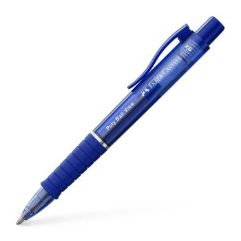 Faber-castell kugelschreiber poly ball view 145751 admiral blue xb - Faber-castell-145751-6933256649829