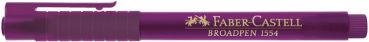 Faber-castell fineliner broadpen 1554 0.8mm 155437 magenta - Faber-castell-155437-4005401554370