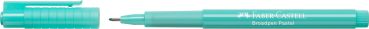 Faber-castell fineliner broadpen 1554 0.8mm 155457 pastelltürkis - Faber-castell-155457-4005401554578