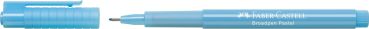 Faber-castell fineliner broadpen 1554 0.8mm 155458 pastellichtblau - Faber-castell-155458-4005401554585