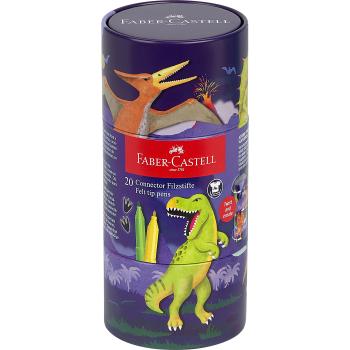 Faber-castell faserschreiber connector dino 155546 20 farben - Faber-castell-155546-4005401555469