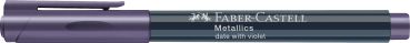 Faber-castell metallics marker 1.5 mm 160736 date with violet - Faber-castell-160736-4005401607366