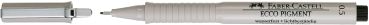 Faber-castell tintenschreiber ecco 0,5mm 166599 pigment, schwarz - Faber-castell-166599-4005401665991