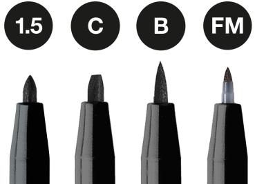 Faber-castell artist pen tuschestift 167153 schwarz 4 stk. - Faber-castell-167153-4005401671534-02.jpg