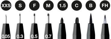 Faber-castell artist pen tuschestift 167158 schwarz 8 stk. - Faber-castell-167158-4005401671589-02.jpg