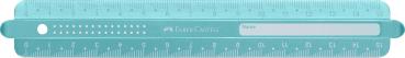 FABER-CASTELL Lineal 15cm 172015 Sparkle, bruchsicher