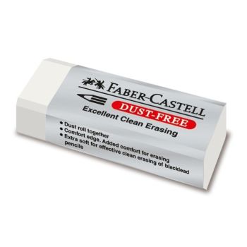 FABER-CASTELL Radierer Dust-Free 187120 transparent