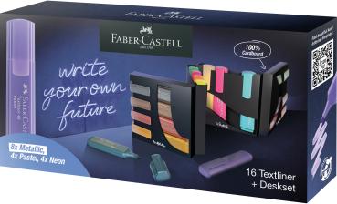Faber-castell textmarker tl 46 254603 deskset 16 stück - Faber-castell-254603-4005402546039