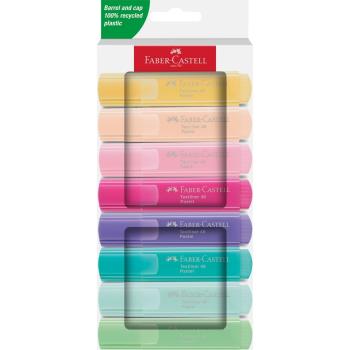 Faber-castell textmarker tl 46 254658 pastell 8 stück - Faber-castell-254658-4005402546589