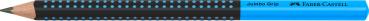 FABER-CASTELL Bleistift Jumbo Grip HB 511910 Two Tone schwarz/blau