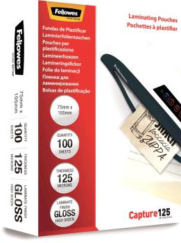 Fellowes laminiertasche 75x105mm 5306901 glanz, 125my 100 stk - Fellowes-5306901-0077511530692-04.jpg