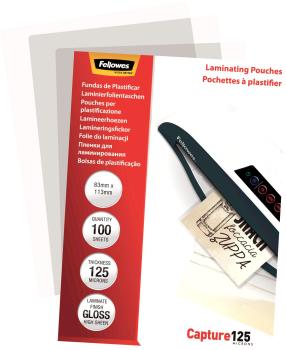 Fellowes folientasche 125mic 83x113mm 5307101 glossy 100 stück - Fellowes-5307101-0077511530715-02.jpg