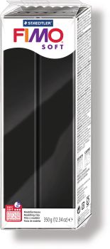 FIMO Knete soft Block 454g 8021-9 schwarz
