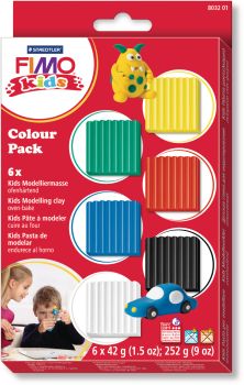 FIMO Modellierset Kids 6x42g 803201 Basic