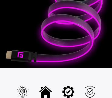 Float grip high-speed led hdmi cable fg-hdmiled-300-pink 3m, v2.1 pink - Float-grip-fg-hdmiled-300-pink-5713474051069-03.jpg